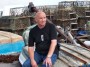 Steve on a boat! * 2032 x 1524 * (599KB)